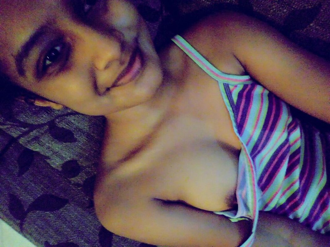 My Tamil Teenage Gf Riya Cute Little Tits With Big Dark Nipples Pics